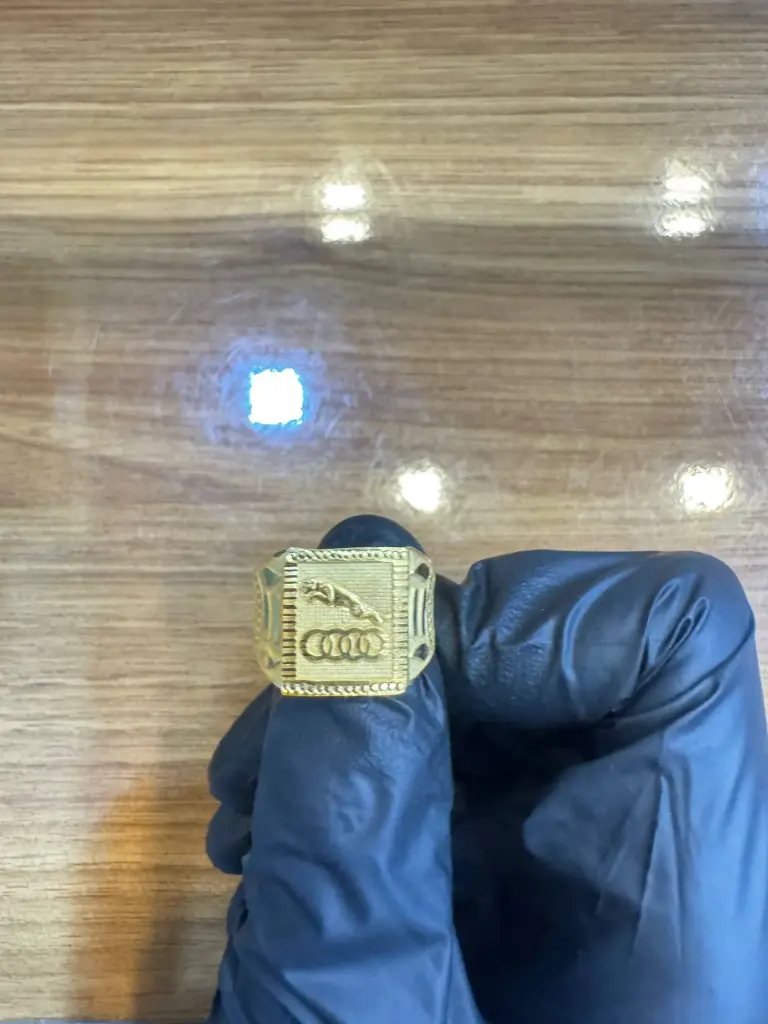 AUDI JAGUAR RING 2 (1GM GOLD FORMING RING)