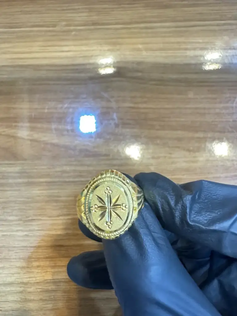 FLOWER RING 4 (1GM GOLD FORMING RING)