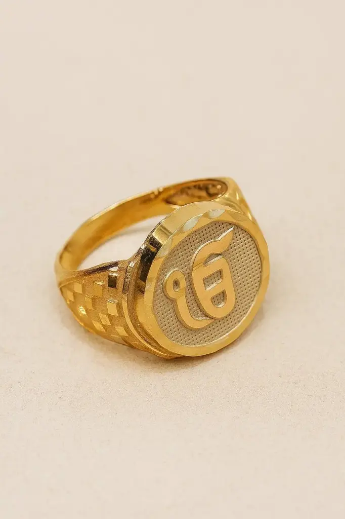 EK ONKAR RING (1GM GOLD FORMING RING)