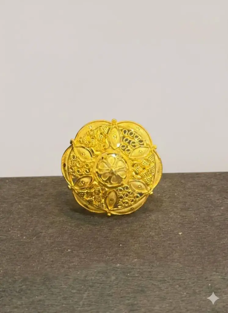 FLOWER RING 1 (1GM GOLD FORMING RING)